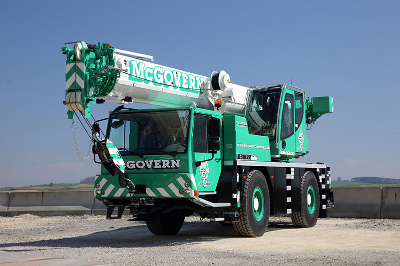 McGovern Crane on truck
