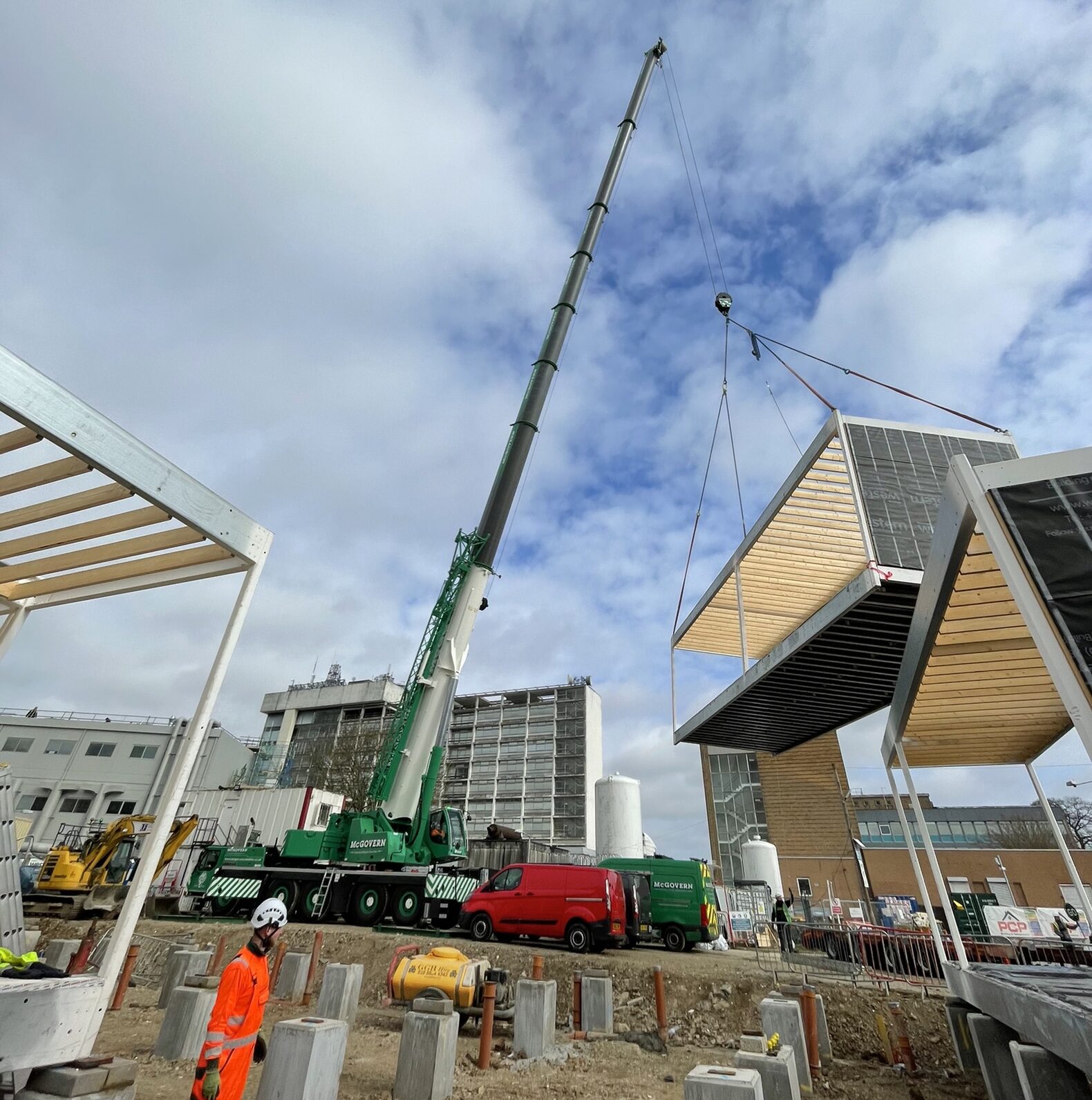 Crane lifting Box