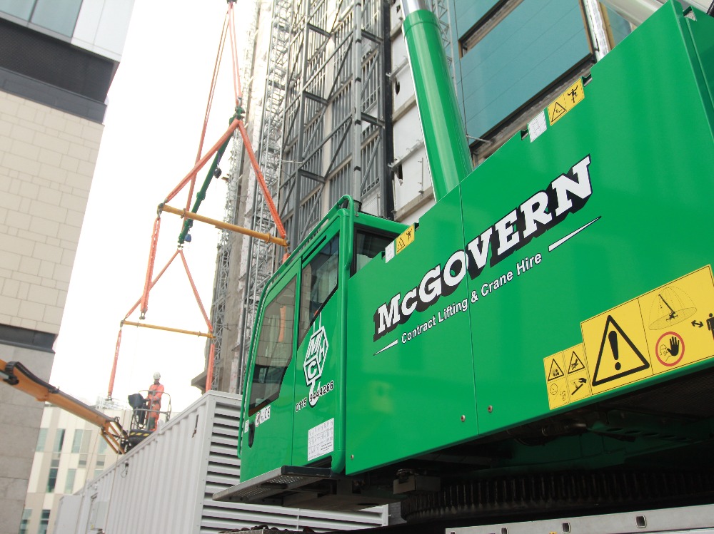 McGovern Crane from below